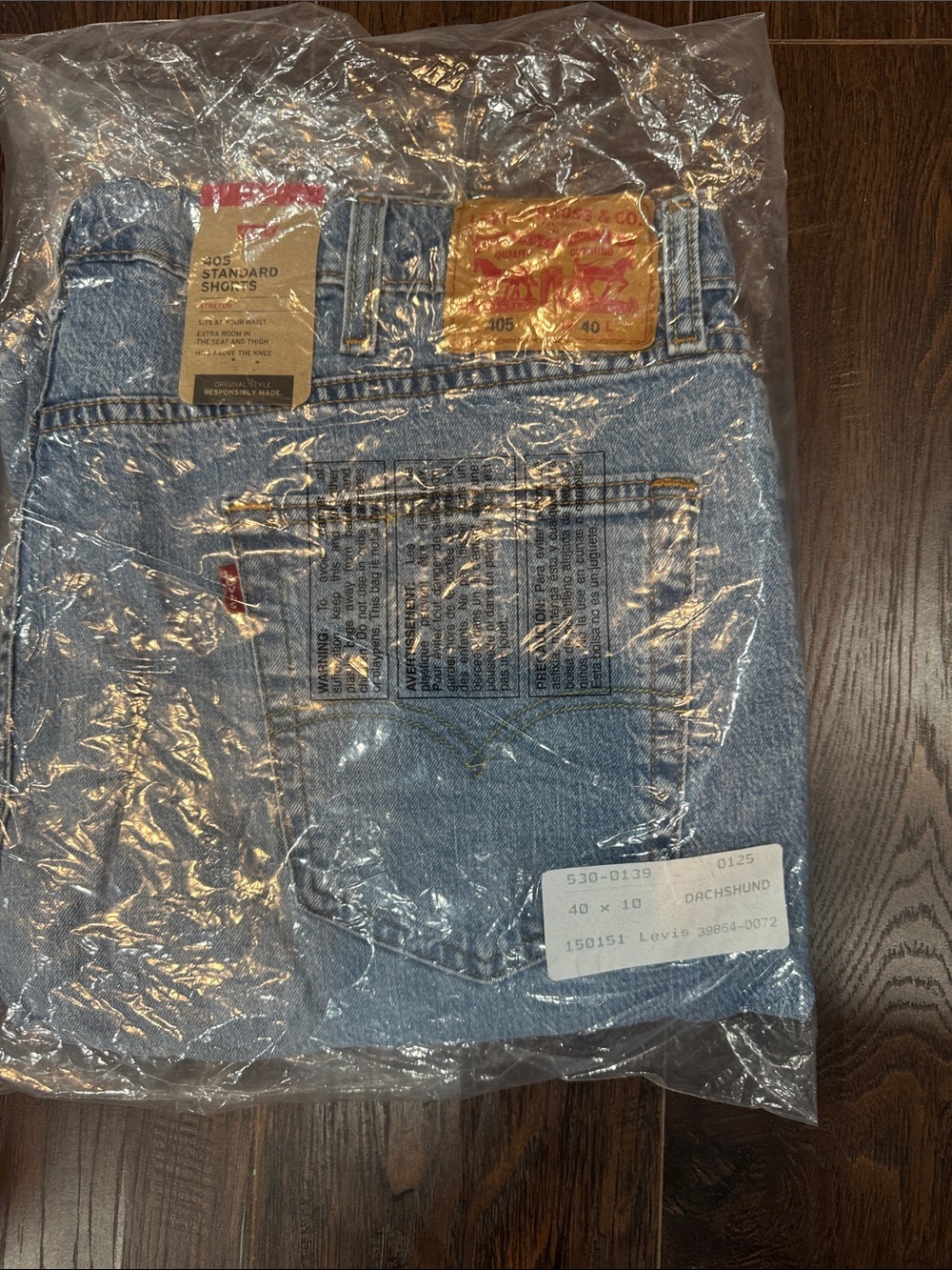 NEW Levi's Premium 405 Men's Shorts